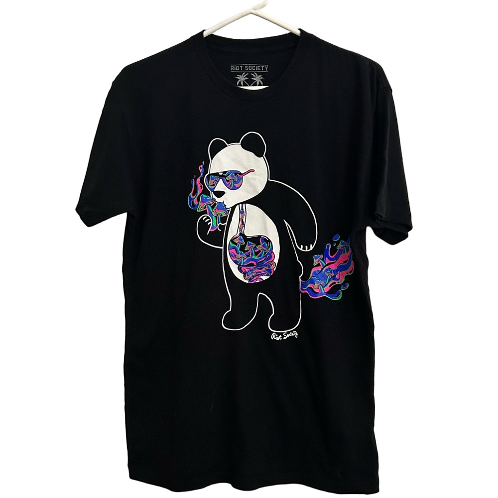 Riot Society Black Graphic T-Shirt